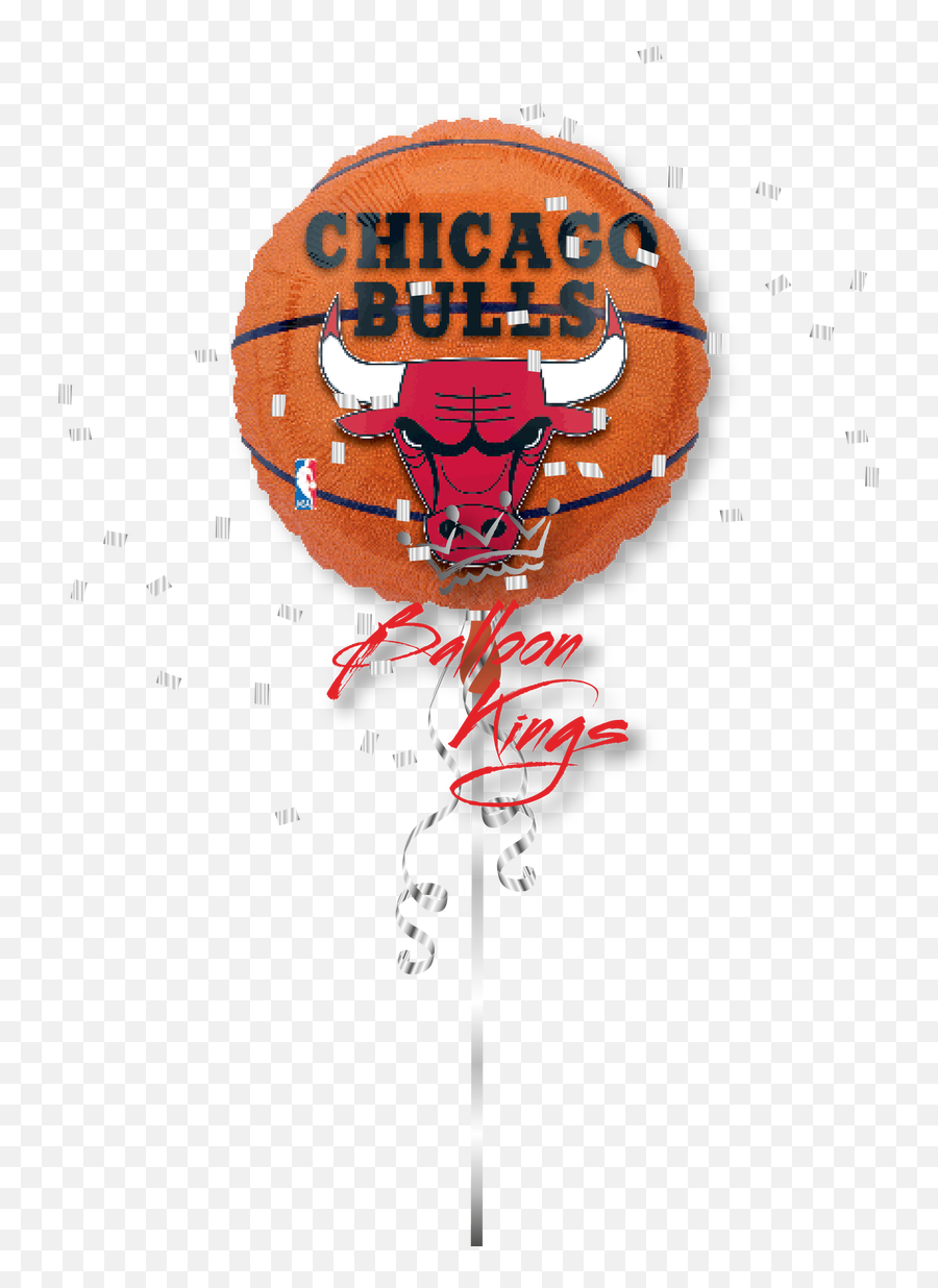 Download Hd Chicago Bulls - Balloon 3pack Chicago Bulls Balloon Golden State Warriors Png,Chicago Bulls Logo Transparent