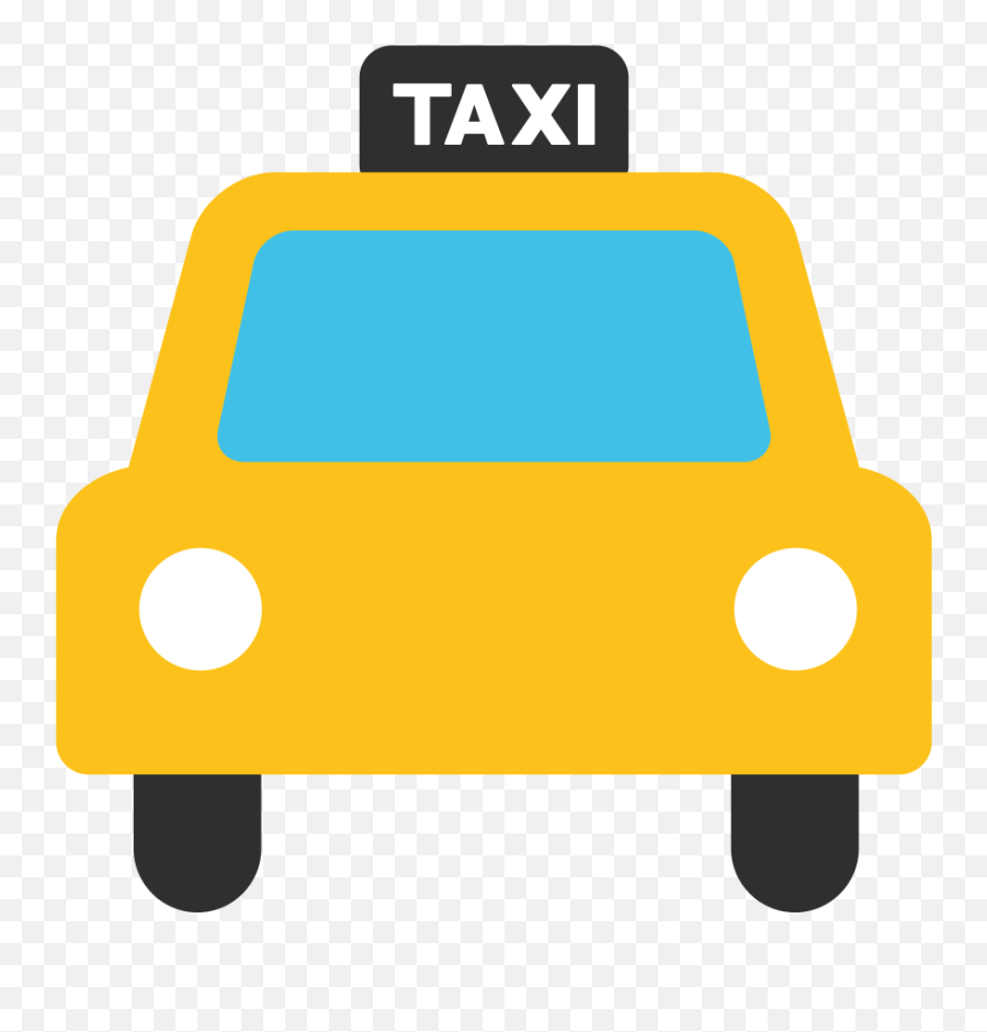 Fileemoji U1f696svg - Wiktionary Taxi Png,Car Emoji Png