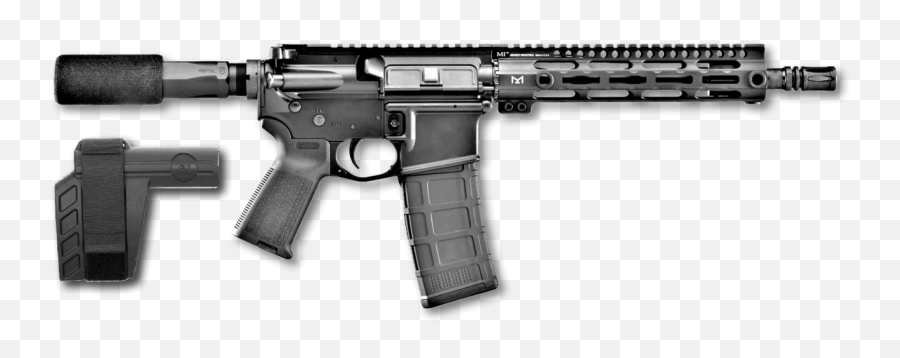 Fn 15 Pistol 556 - Fn Pistol Png,Gun Flash Png