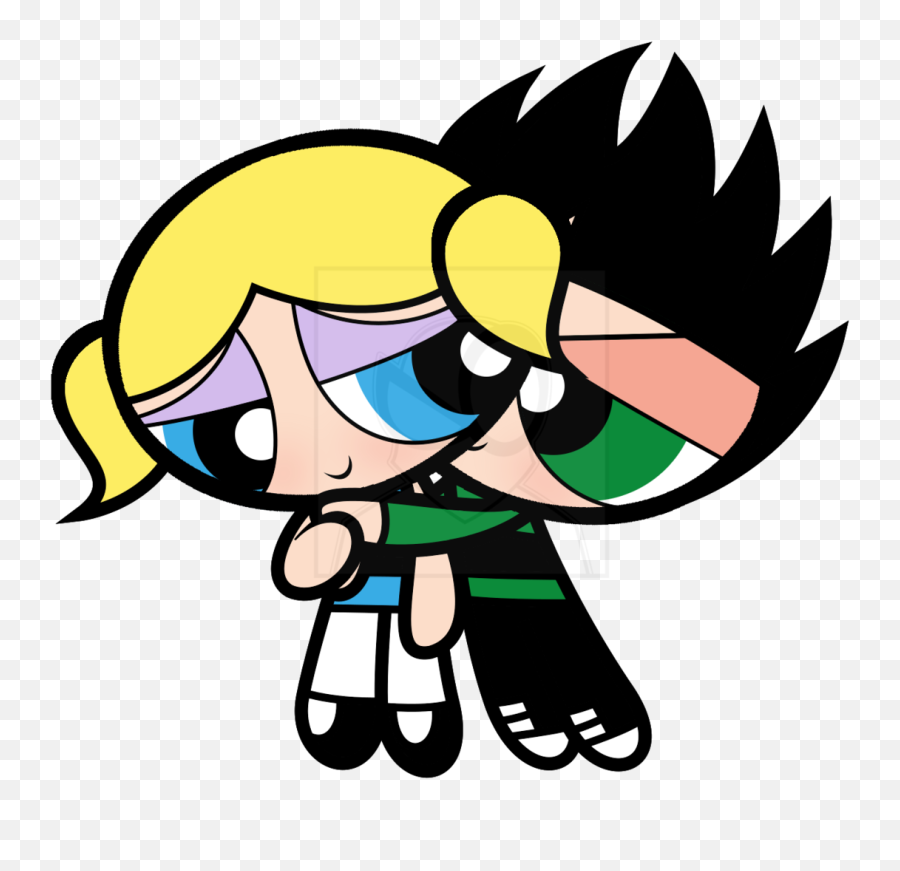 Powerpuff Girls Butches Cute Couples Places To Visit - Cute Powerpuff Girls Drawing Png,Anime Couple Png