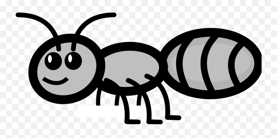 Cute Cartoon Ant With Legs Cut To Stand - Clipart Cute Ant Png,Cartoon Legs  Png - free transparent png images 