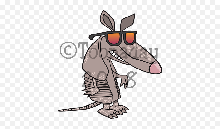 Armadillo - Armadillos Wearing Sunglasses Png,Armadillo Png