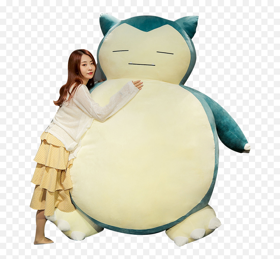 2020 New Style Snorlax Plush Toy Large Size 100150200cm Anime Cover With Zipper For Girlfriend Birthday Gift Png Transparent