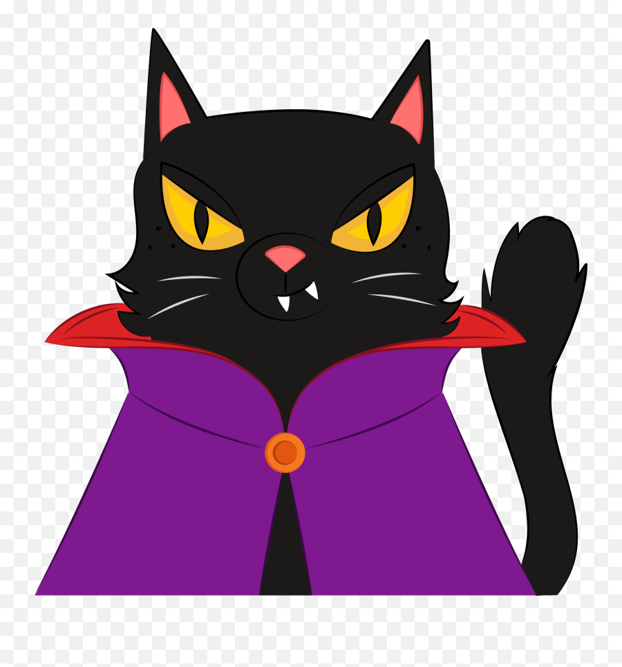 Black Cat Clipart Free Download Transparent Png Creazilla - Soft,Black Cat Clipart Png