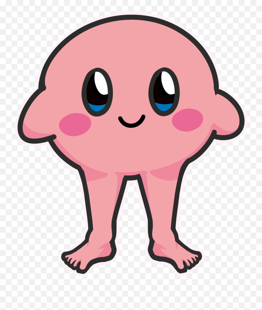 Kirbys Feet - Clip Art Png,Kirby Face Png