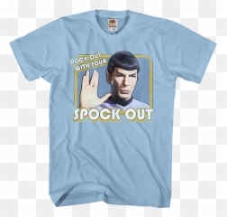 Your Spock Out Star Trek T - Pink Panther T Shirts Png,Spock Png