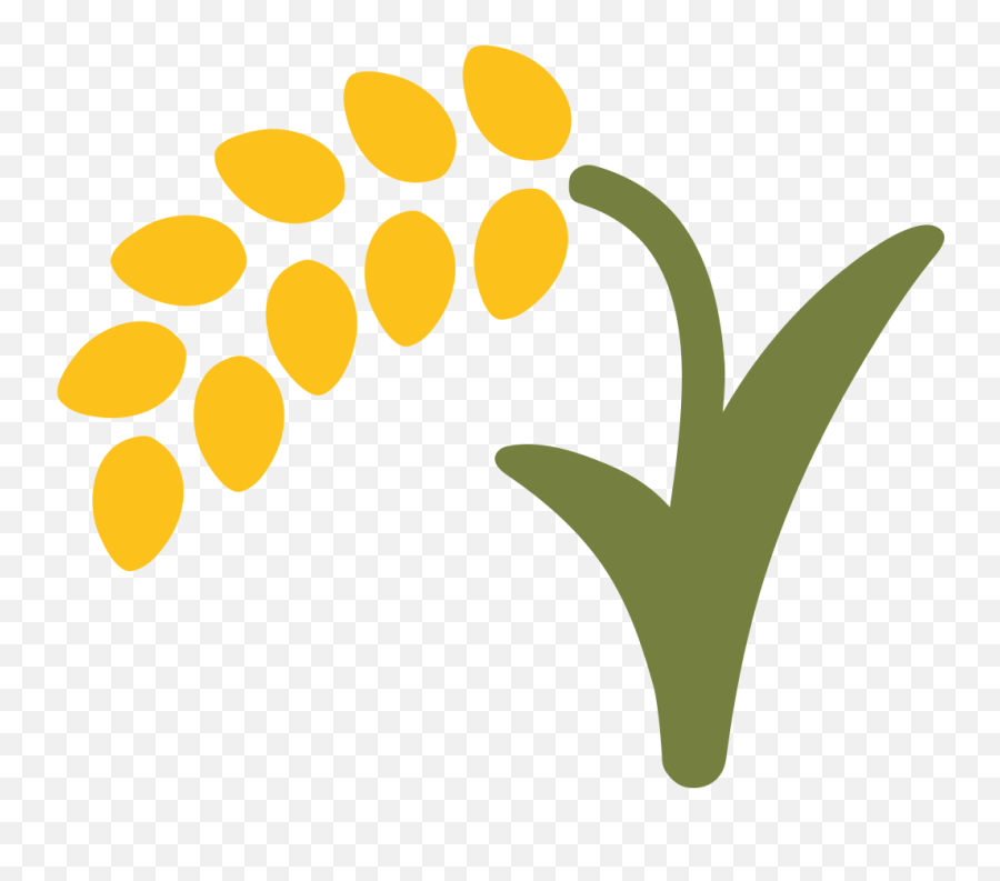 Rice Plant Icon Png Clipart - Rice Plant Rice Icon Png,Plant Icon Png