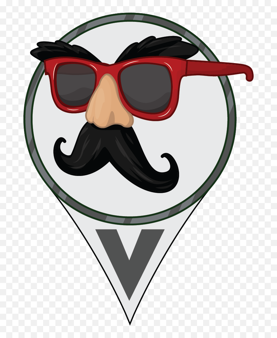 Munzee - Magic Show Png,Beard And Glasses Logo