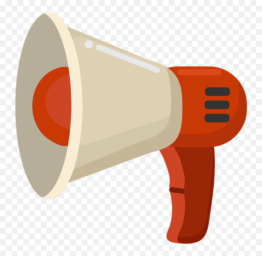 Megaphone Clipart - Hard Png,Megaphone Clipart Png