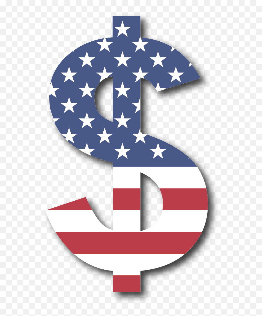 Download Free United Pattern Dollar Flag Sign States - American Flag Dollar Vector Png,American Flag Icon