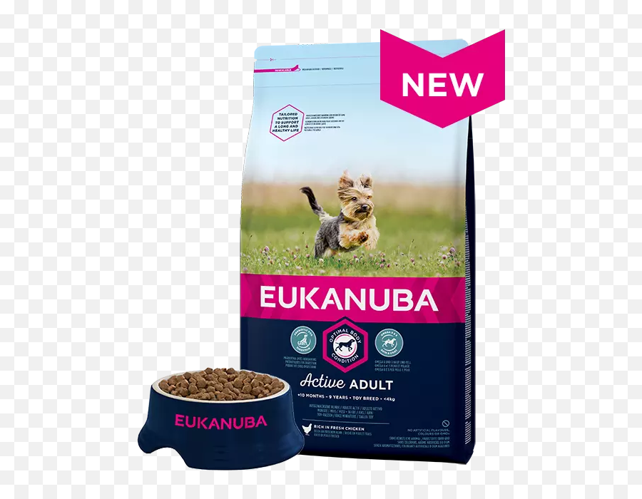 Adult Toy Breed Dry Dog Food - Chicken Eukanuba Eukanuba Large Breed Puppy Png,Dog Food Png