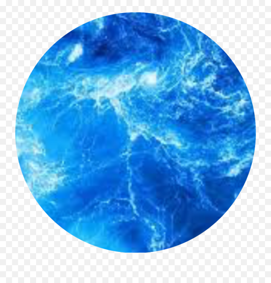 Download Circle Ocean Icon Background - Transparent Background Water Circles Png,Blue Background Icon