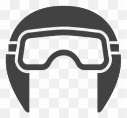 Aviator Helmet Flat Icon - png