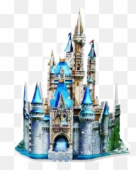 Disneyland Castle Disneycastle Lol Sticker - Cinderella 3d Castle Puzzle png