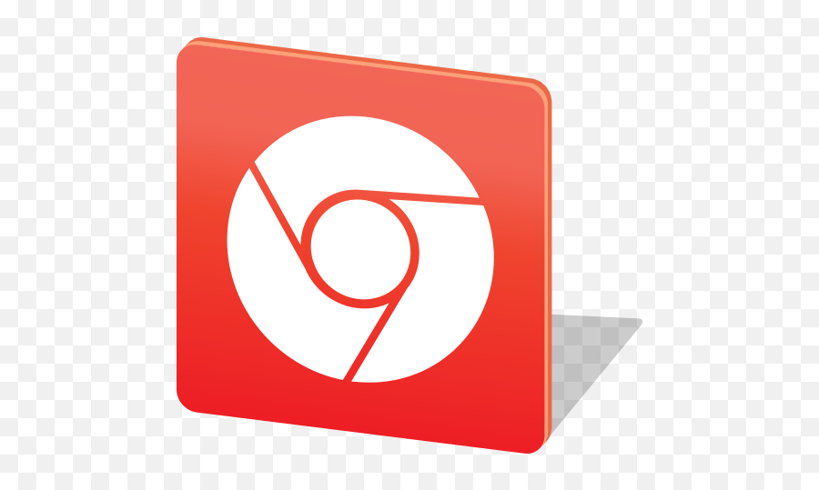Chrome Red Social Media Logo Free - Chrome Png,3d Chrome Icon
