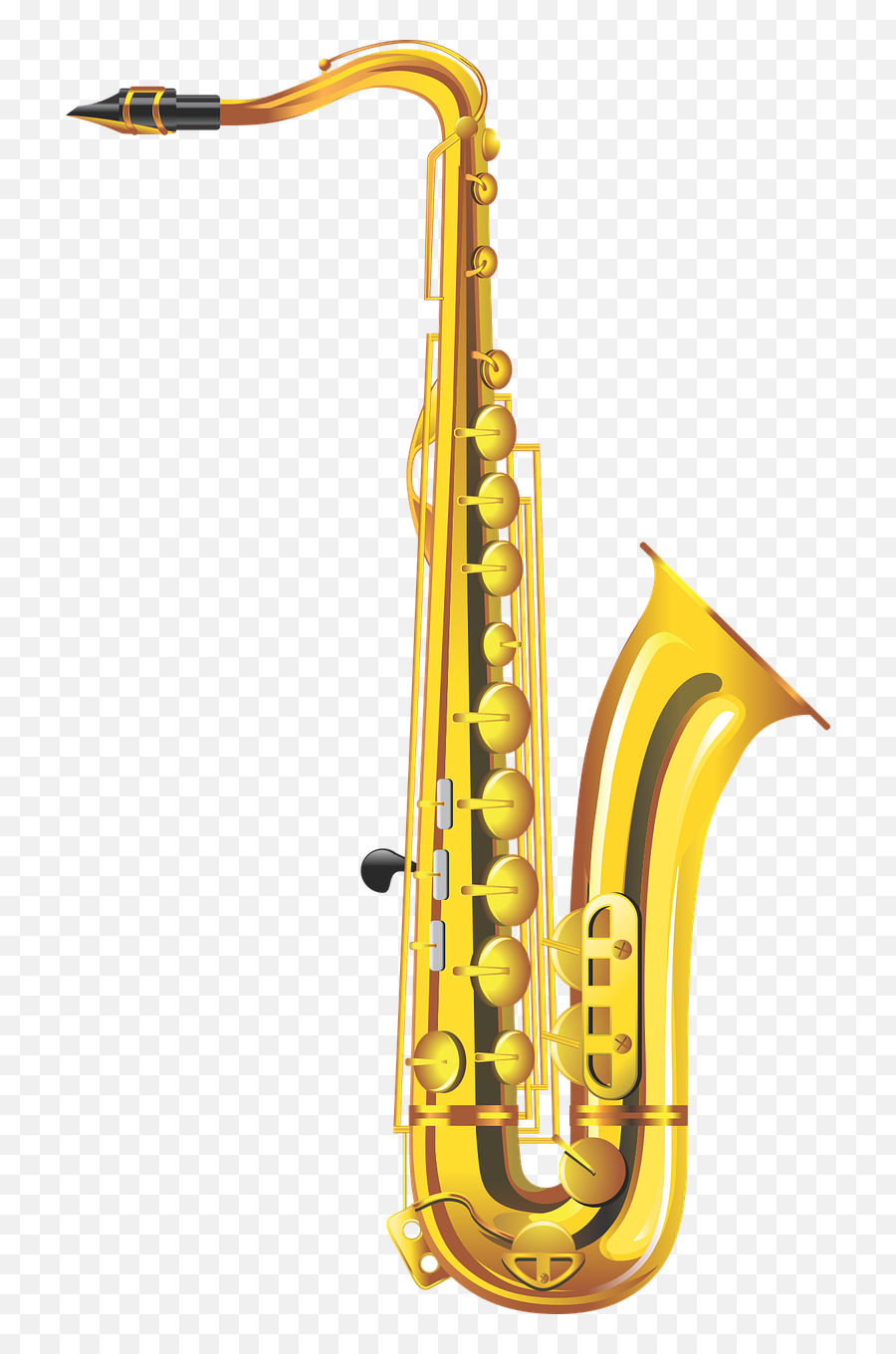 Png Saxophone Transparent - Saxophone Instrument,Saxophone Transparent Background