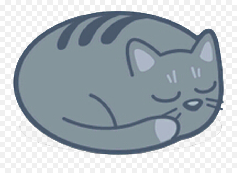 Cat Ico Icon - Sleeping Cat Png Clipart,Cat Icon Png