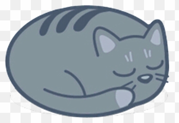 Cat Ico Icon - Sleeping Png Clipart