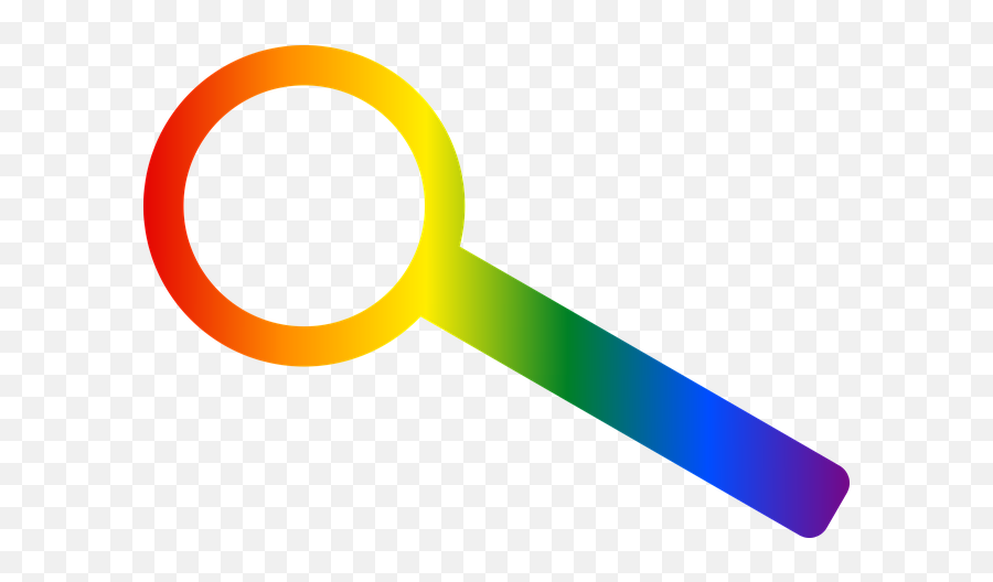 Magnifying Glass Enlarge Icon - Free Vector Graphic On Pixabay Rainbow Magnifying Glass Icon Png,Google Search Icon Png