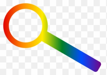 Magnifying Glass Enlarge Icon - Free Vector Graphic On Pixabay Rainbow Magnifying Glass Icon Png,Google Search Icon Png