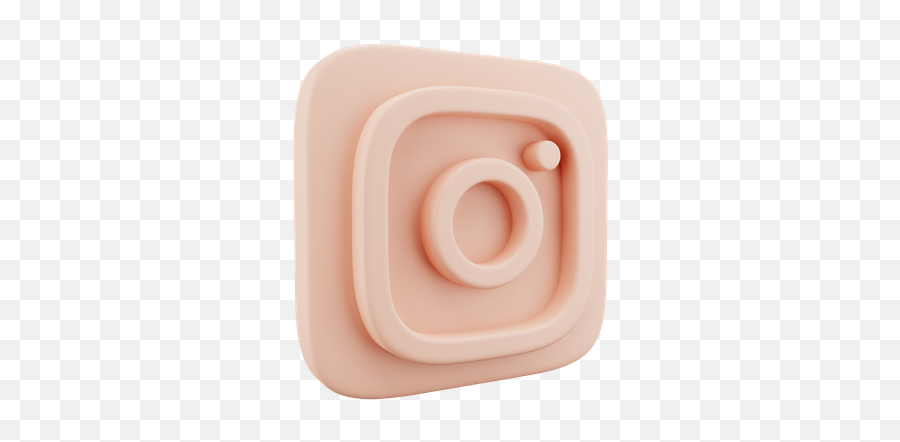 Free Instagram Logo 3d Illustration Download In Png Obj Or - Solid,Instagram Notification Icon App