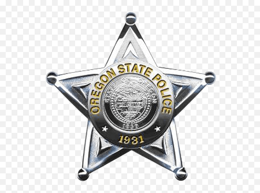 Oregon Police Badge Transparent Png - Stickpng Oregon State Police Badge,Gon Png