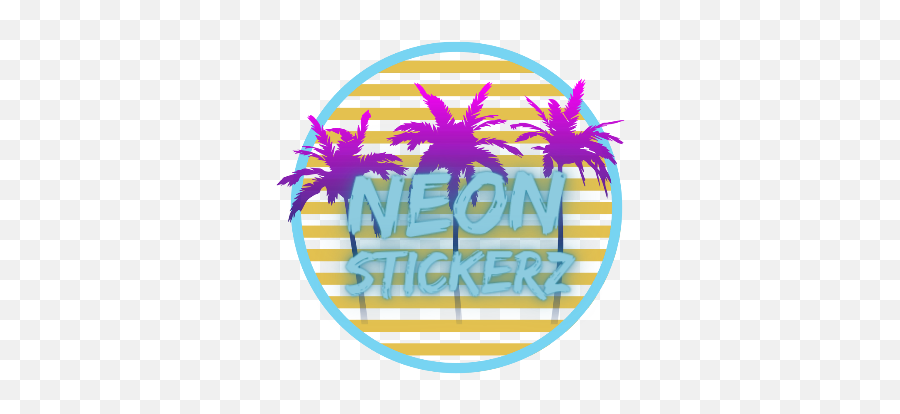 10pc Neon Stickers - Girls U2013 Neon Stickers Language Png,Hotline Miami Icon File