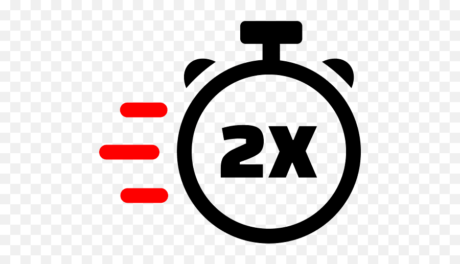 Speed 2x Icon Png And Svg Vector Free Download - 2x Icon,Icon For Speed