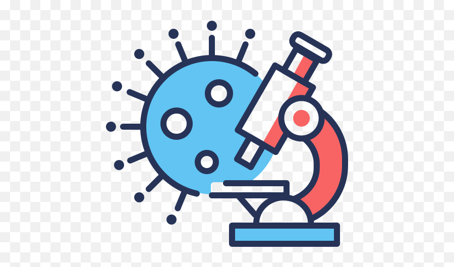 Coronavirus Microscope Virus Laboratory Free Icon - Icon Logo Sabiá Png,Labs Icon