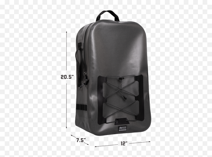 Waterproof Dry Backpack Made In Usa Bison Coolers - Solid Png,Icon Cool Backpack