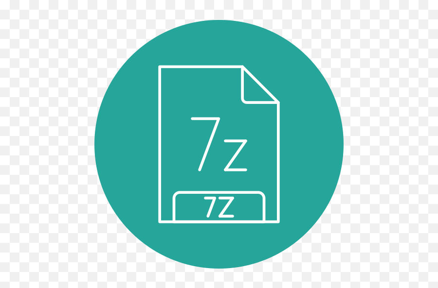 7z - Free Files And Folders Icons Icon Png,7zip Icon