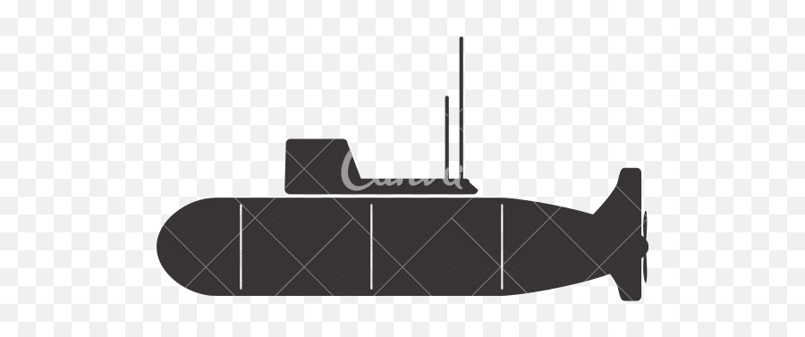 Submarine Armed Forces Military Icon Vector Graphic Png