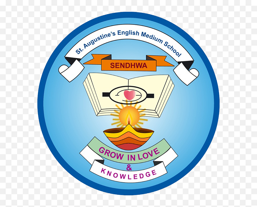 St Augustine School - St Em School Sendhwa Png,Saint Augustine Icon