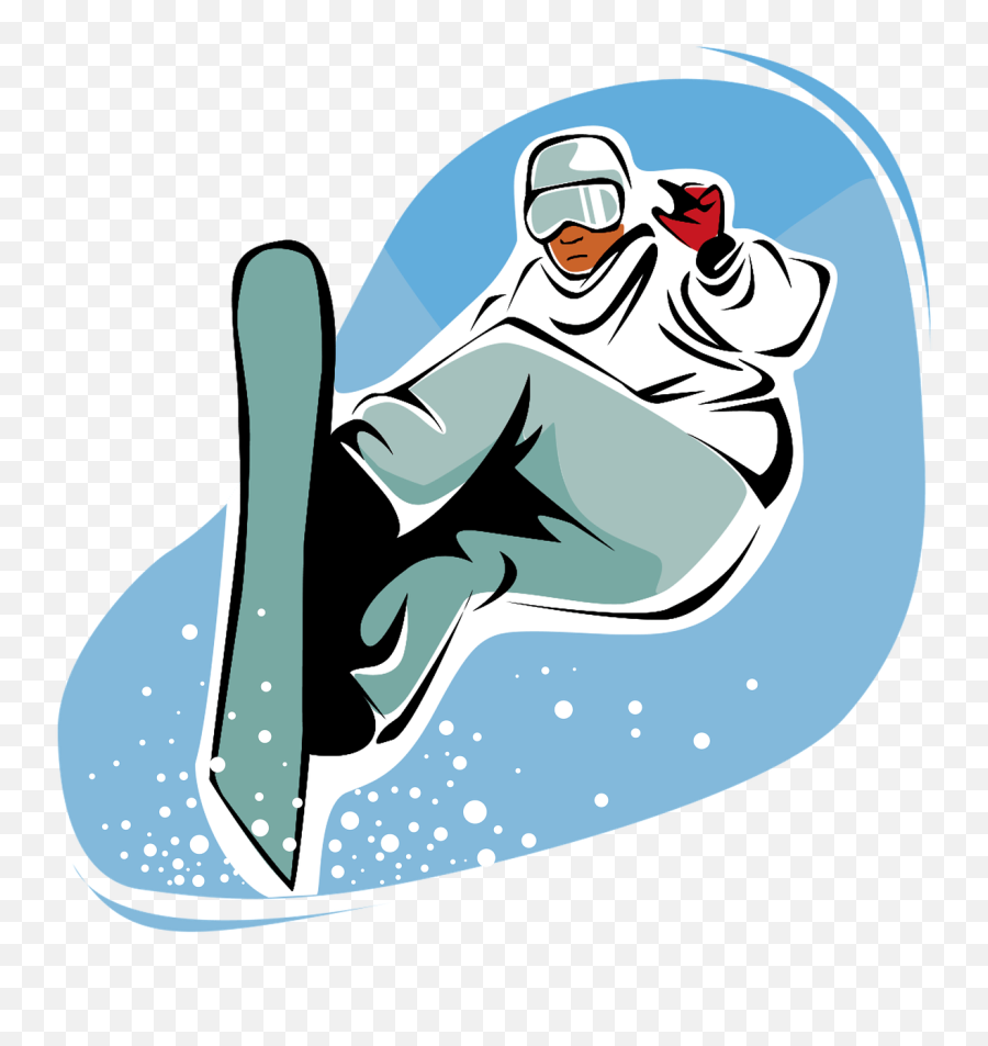Snowboarding Clipart Transparent Png - Snowboard Clipart Png,Snowboarder Png