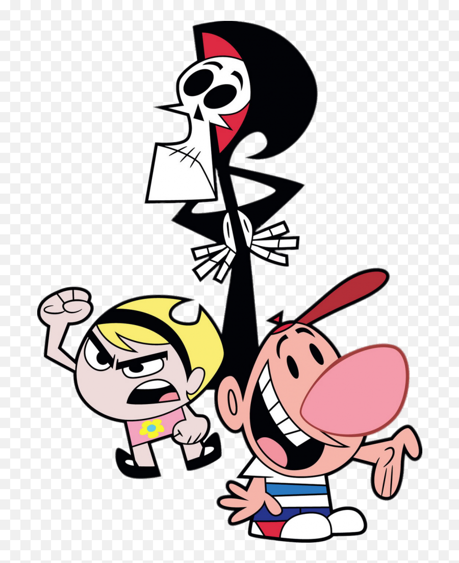 Billy Mandy And The Grim Reaper Png Image - Billy And Mandy Grim,Grim Reaper Transparent
