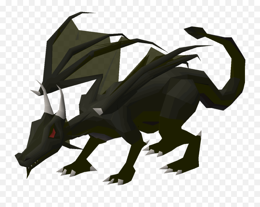 Black Dragon - Green Dragon Osrs Png,Black Dragon Png