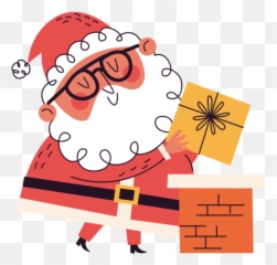 Santa Claus Stickers - Free christmas png