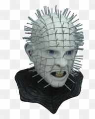 Pinhead The Hellbound Heart Kirsty Mask - Pinhead Mask Png,Pinhead Png