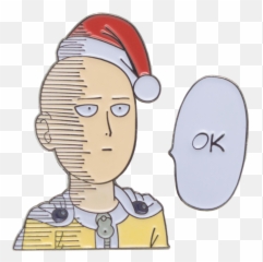 Download Hd Saitama Wishes You An Ok - One Punch Mam Om png