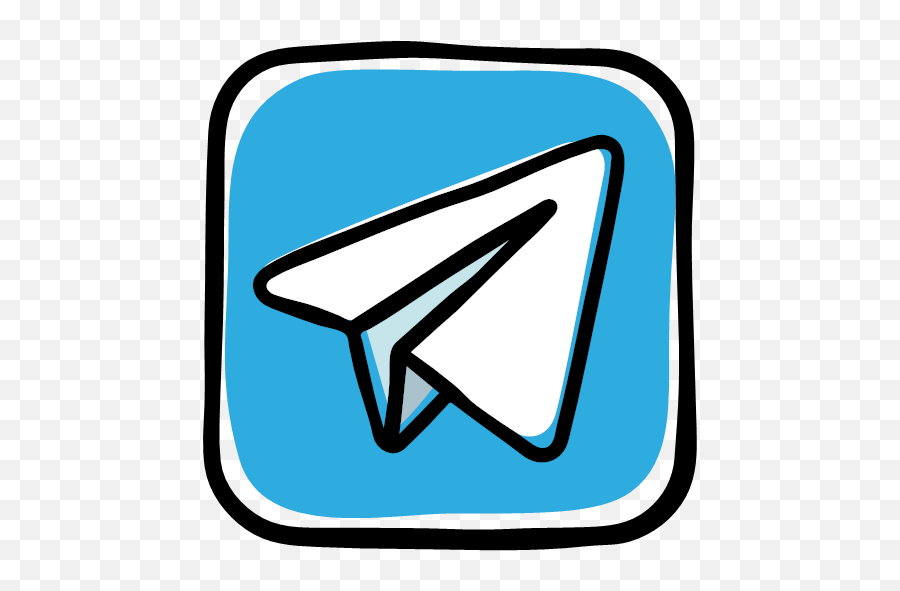 Messenger Network Plane Social Media Png Telegram Icon