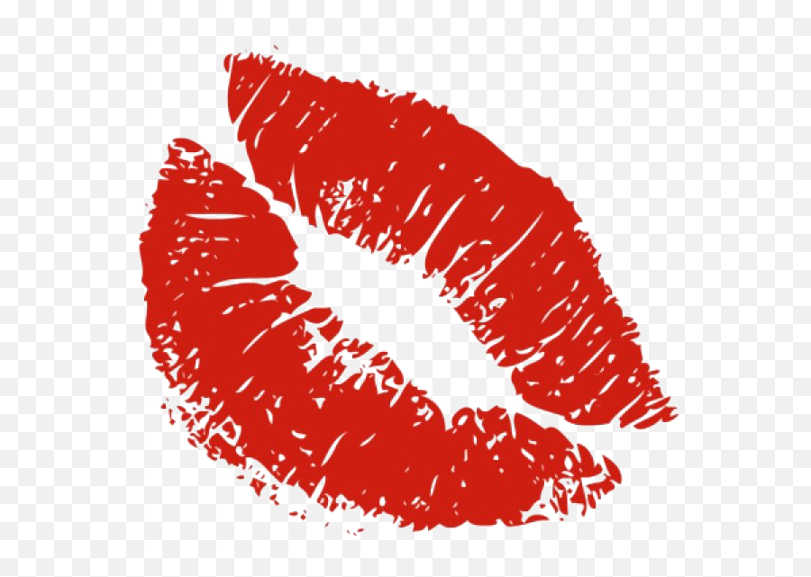 Red Lips Transparent Background - Transparent Background Lipstick Clipart Png,Lipstick Kiss Transparent Background