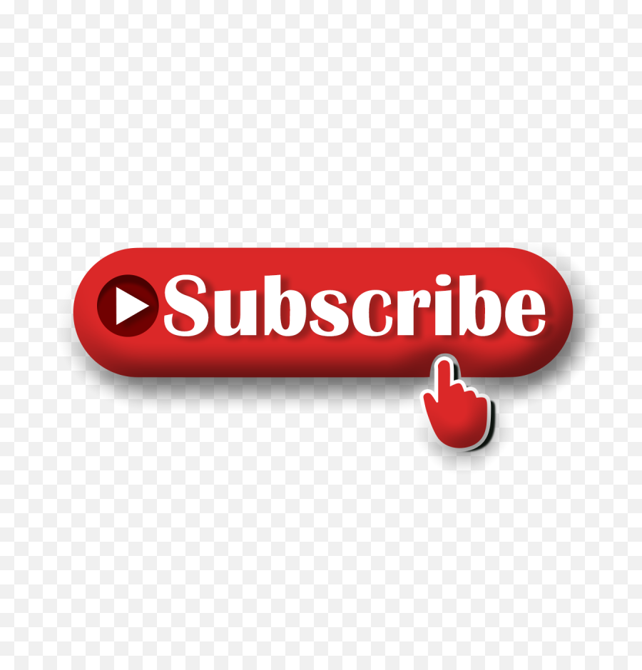 3d Subscribe Button Png Image Transparent Background - Graphic Design,Like And Share Png