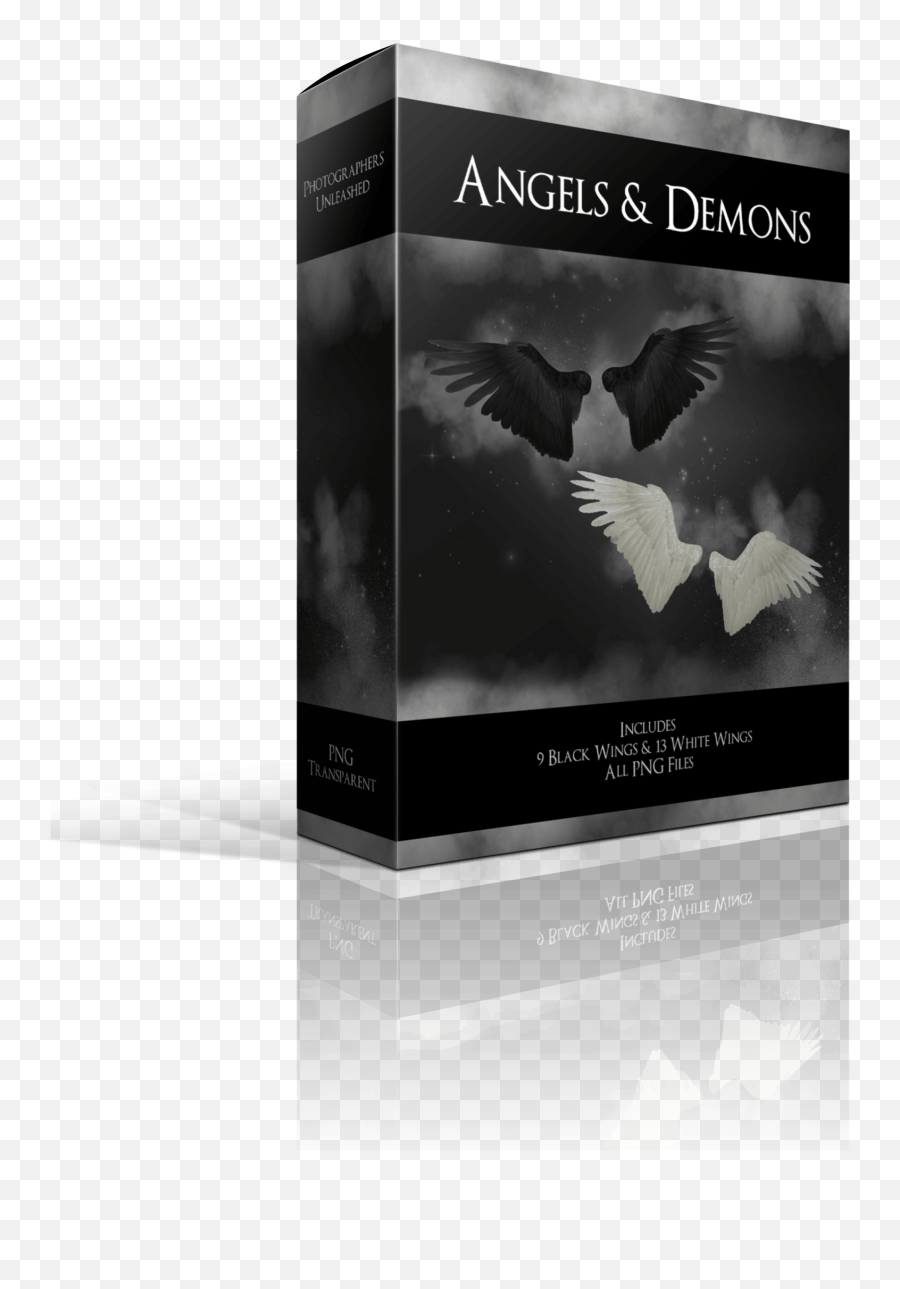 Demon Wings With Bonus Feather Brush - Flyer Png,Demon Wings Png