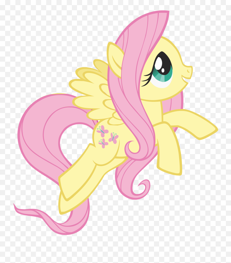 Canterlot Fluttershy 2 - Fluttershy Mlpfim Art My Little Pony Png Black Background,Fluttershy Png