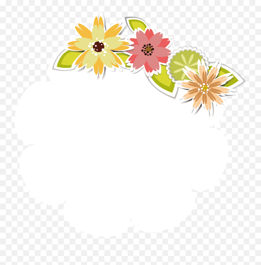 Graphic Stock Floral Design Cute - Background Design For Messages Flower Png,Cute Flower Png