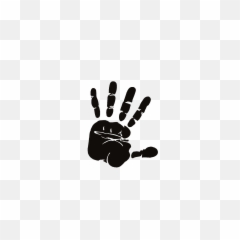 Monochrome Photography Png Clipart - Hand Palm Vector
