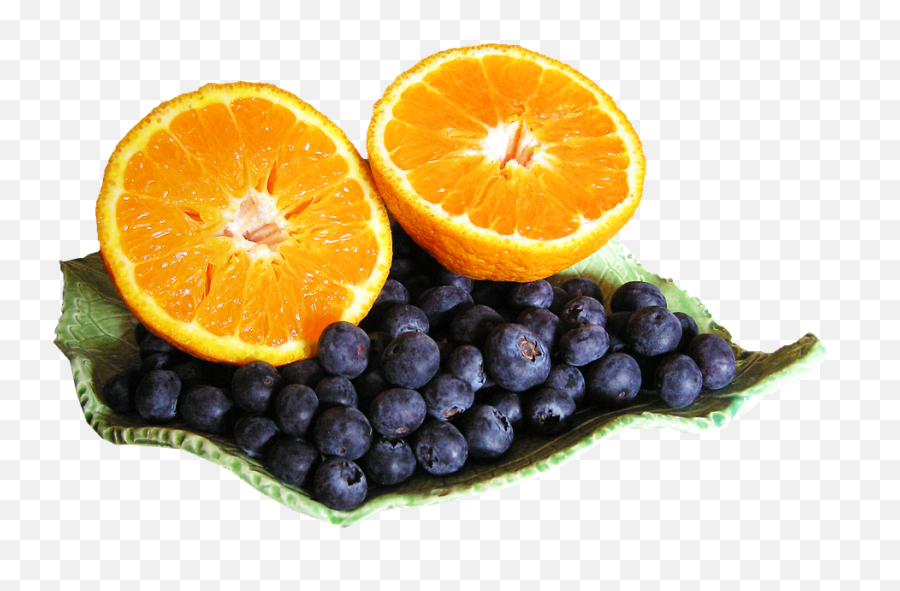 Mandarin Blueberries Cut - Free Photo On Pixabay Clementine Png,Blueberries Png