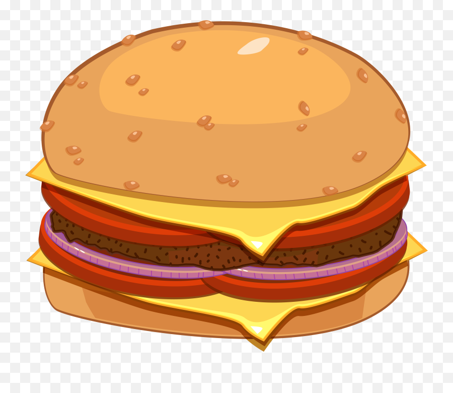 Clipart Eye Food Transparent - Clip Art Hamburger Png,Png Clip Art