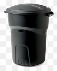 Black Trash Can Transparent Images Png Play - 32 Gallon Garbage Cans