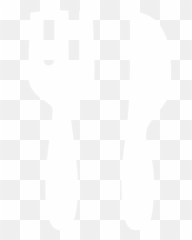 White Fork Png 7 Image - Fork And Knife Icon Transparent